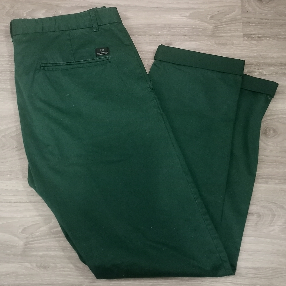 Scotch & Soda Mens Bowie Slim Fit Chino Pants Sz 32x32